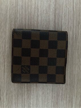 Louis Vuitton Brown & Dark Brown Damier Bifold Card Holder